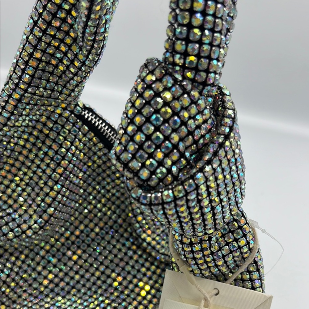 Madison West Rhinestone Embellished Hand Bag - Picture 6 of 15